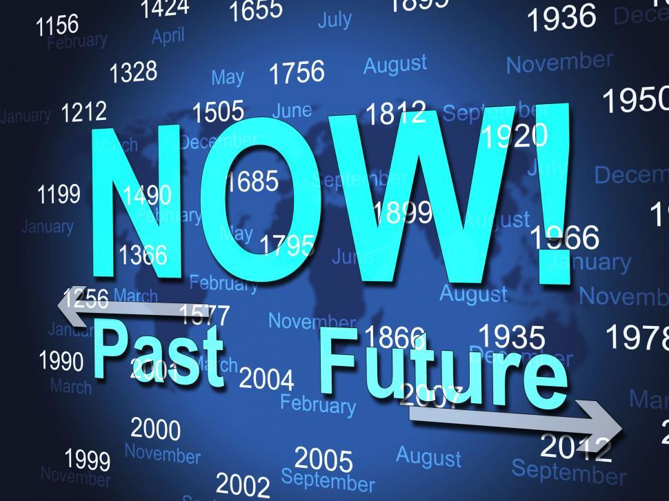 Free Image of Now Time Shows At The Moment And Earlier 