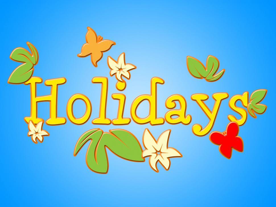 Free Image of Holiday Flowers Shows Go On Leave And Bloom 