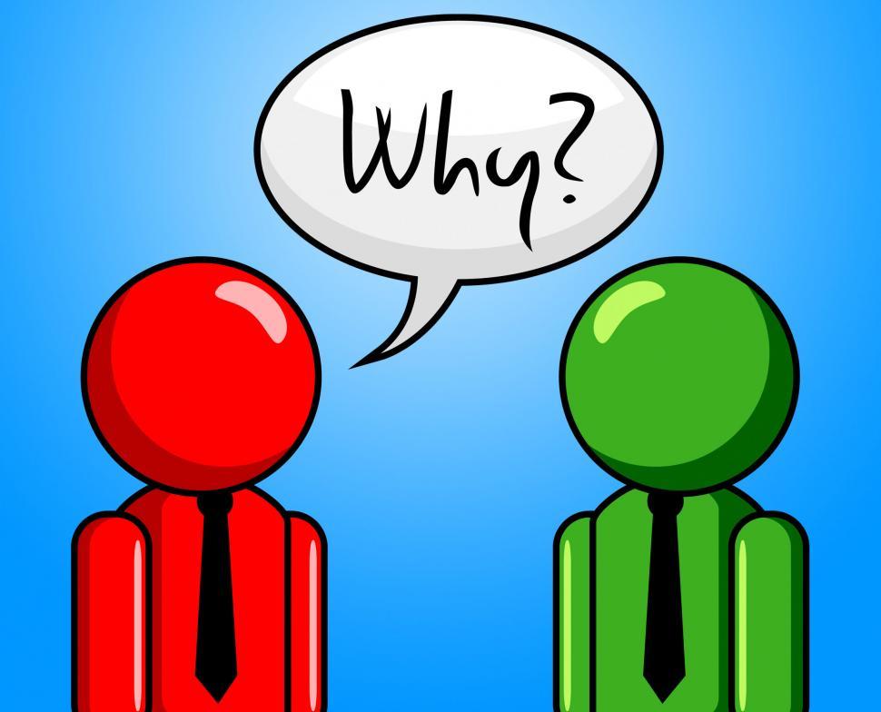 Free Image of Why Question Indicates Frequently Asked Questions And Answer 