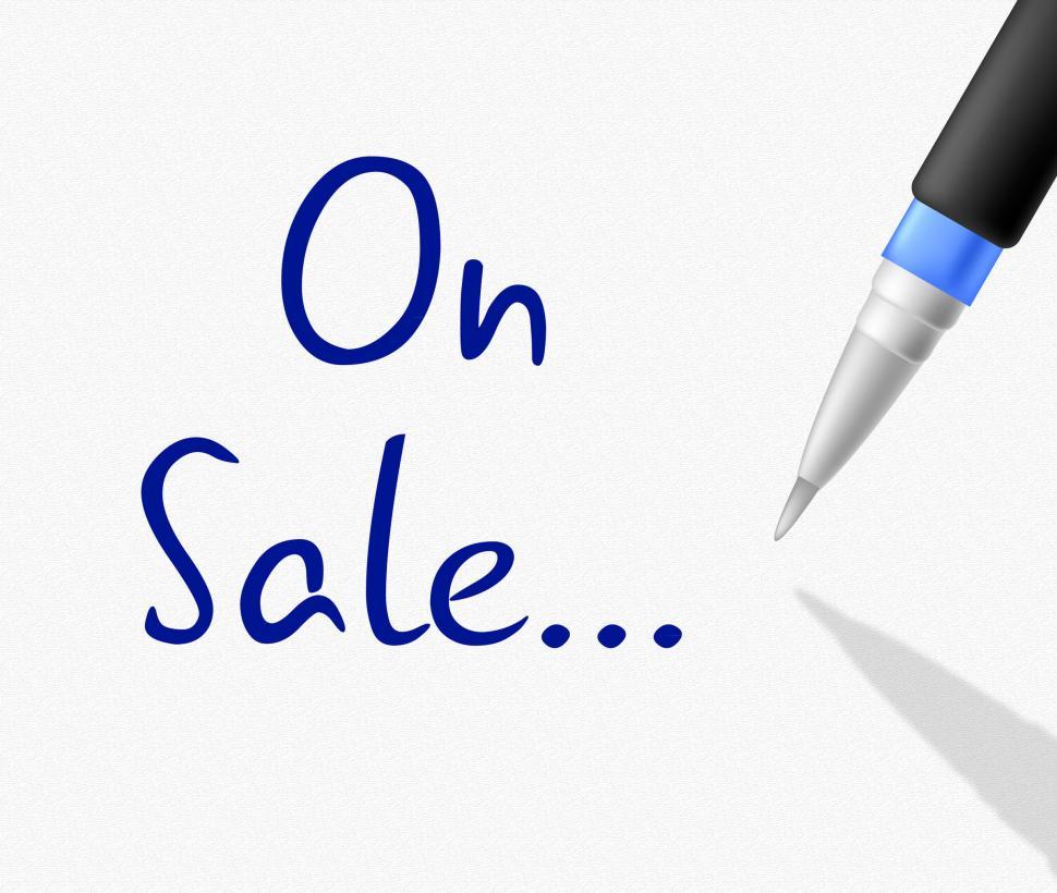 Free Image of On Sale Shows Offer Reduction And Clearance 