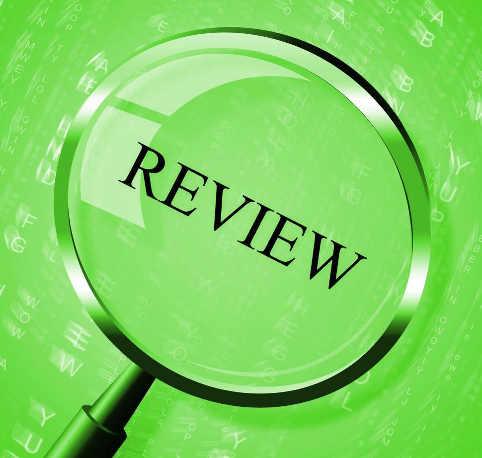 Free Image of Review Magnifier Indicates Evaluate Appraisal And Assessing 