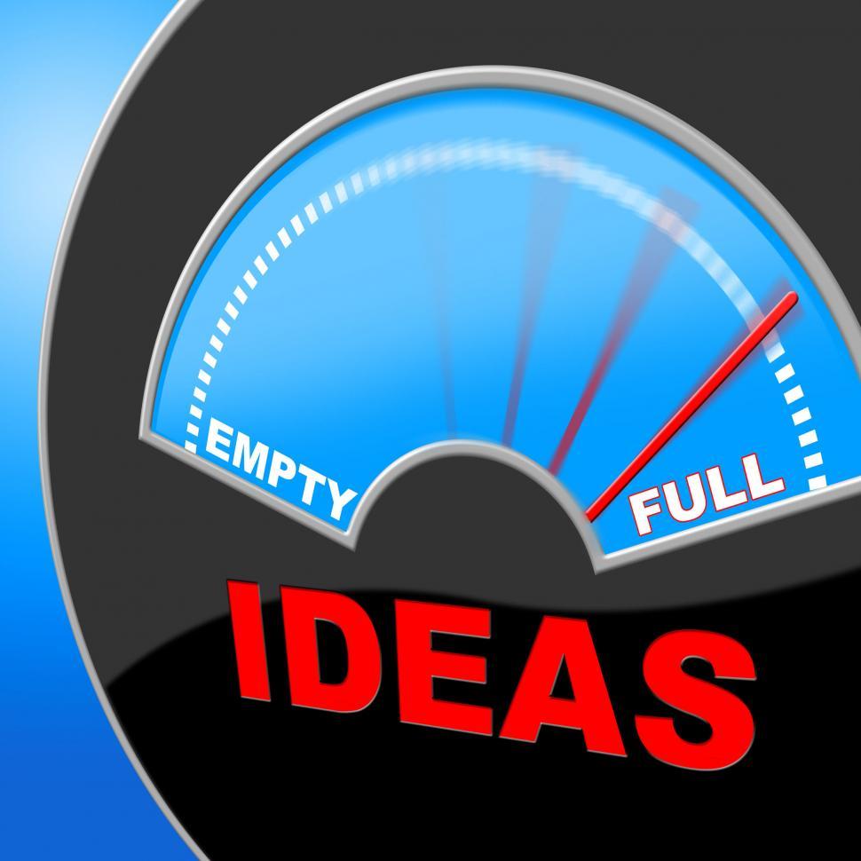 Free Image of Full Of Ideas Indicates Indicator Invention And Inventions 