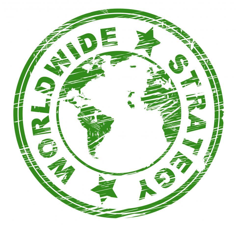 Free Image of Worldwide Strategy Means Solutions Globalization And Worldly 