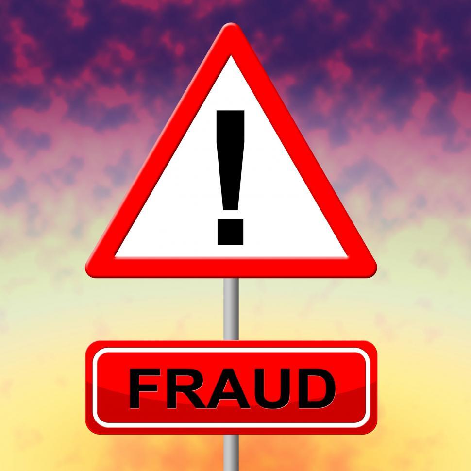 Free Image of Fraud Sign Means Rip Off And Cheat 