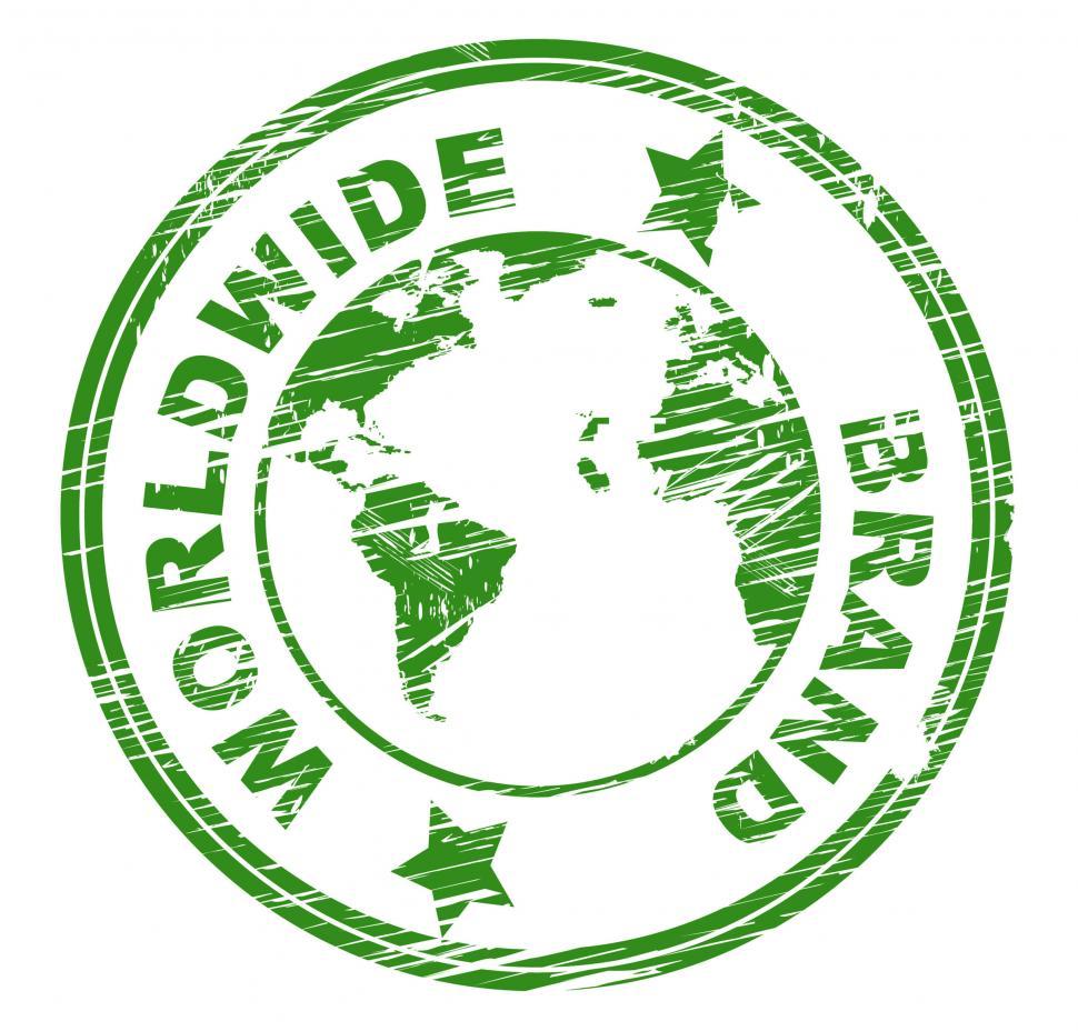 Free Image of Worldwide Brand Represents Company Identity And Globally 