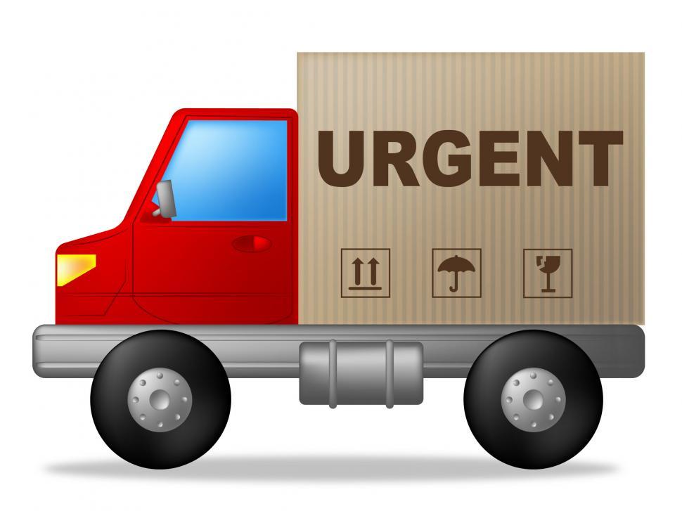 Free Image of Urgent Truck Indicates Urgency Transport And Important 