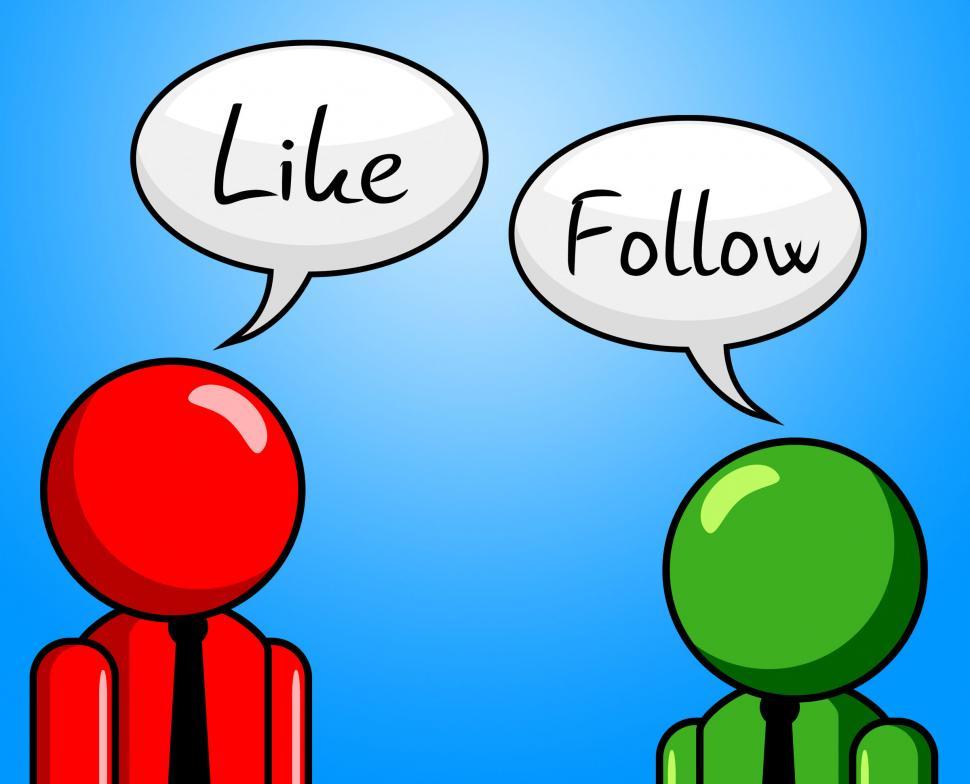 Free Image of Like Follow Shows Recommend Liked And Web 