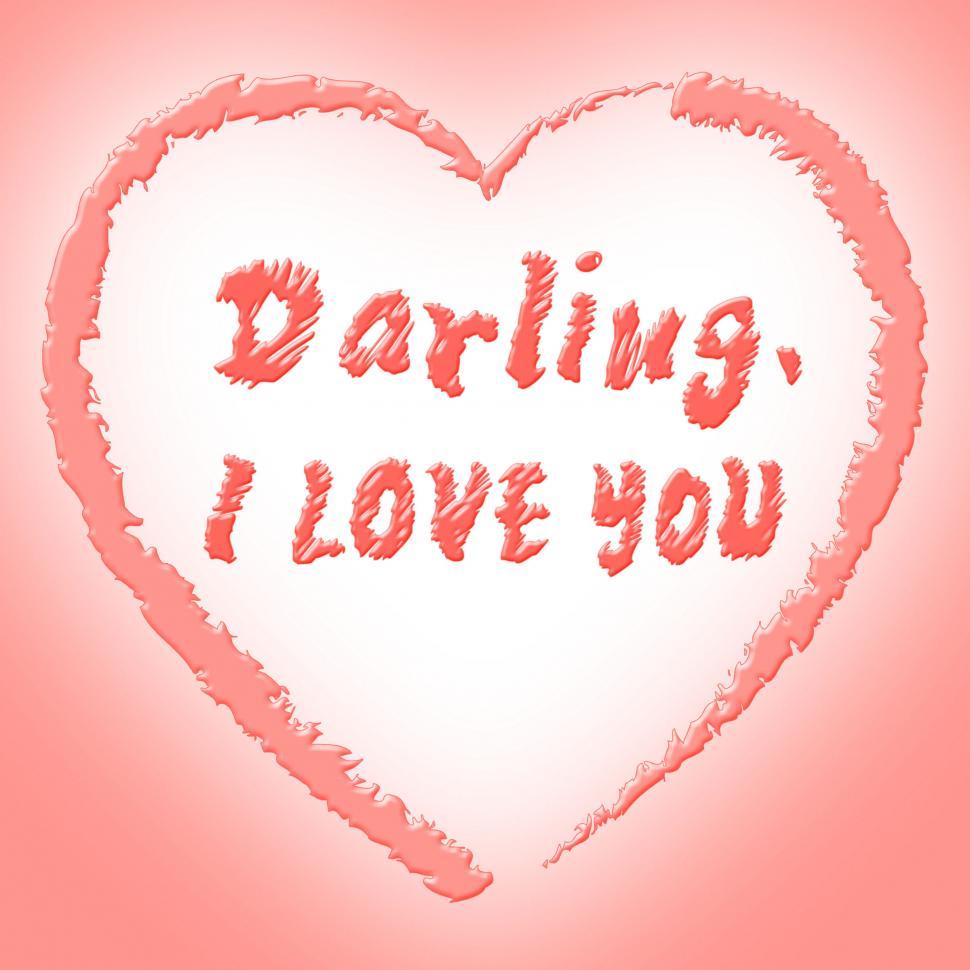 Free Image of I Love You Shows Affection Heart And Boyfriend 