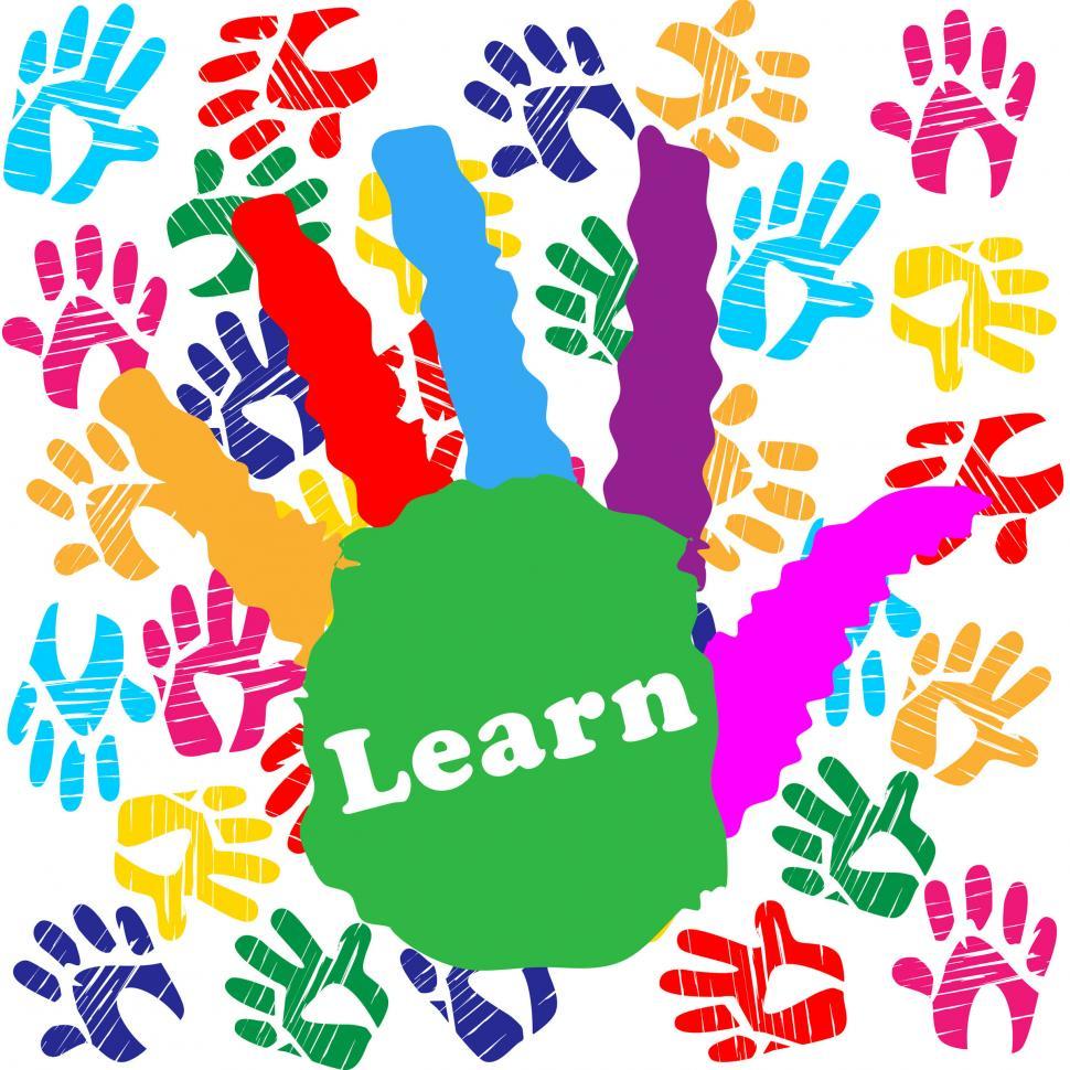 Free Image of Kids Learn Shows Youngster Creativity And Youngsters 