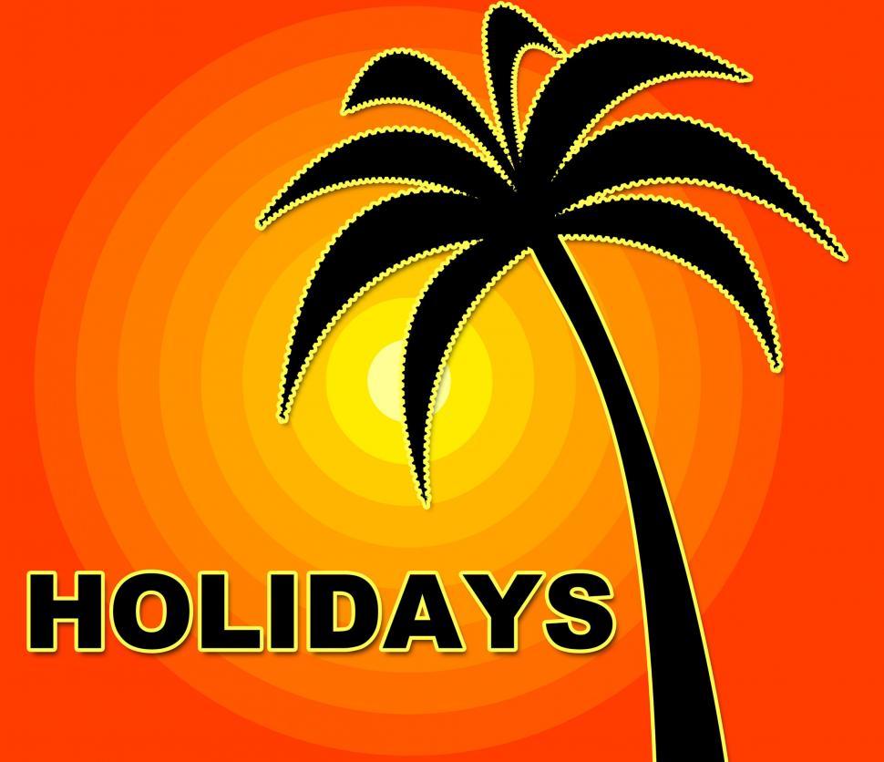 Free Image of Summer Holiday Shows Go On Leave And Heat 
