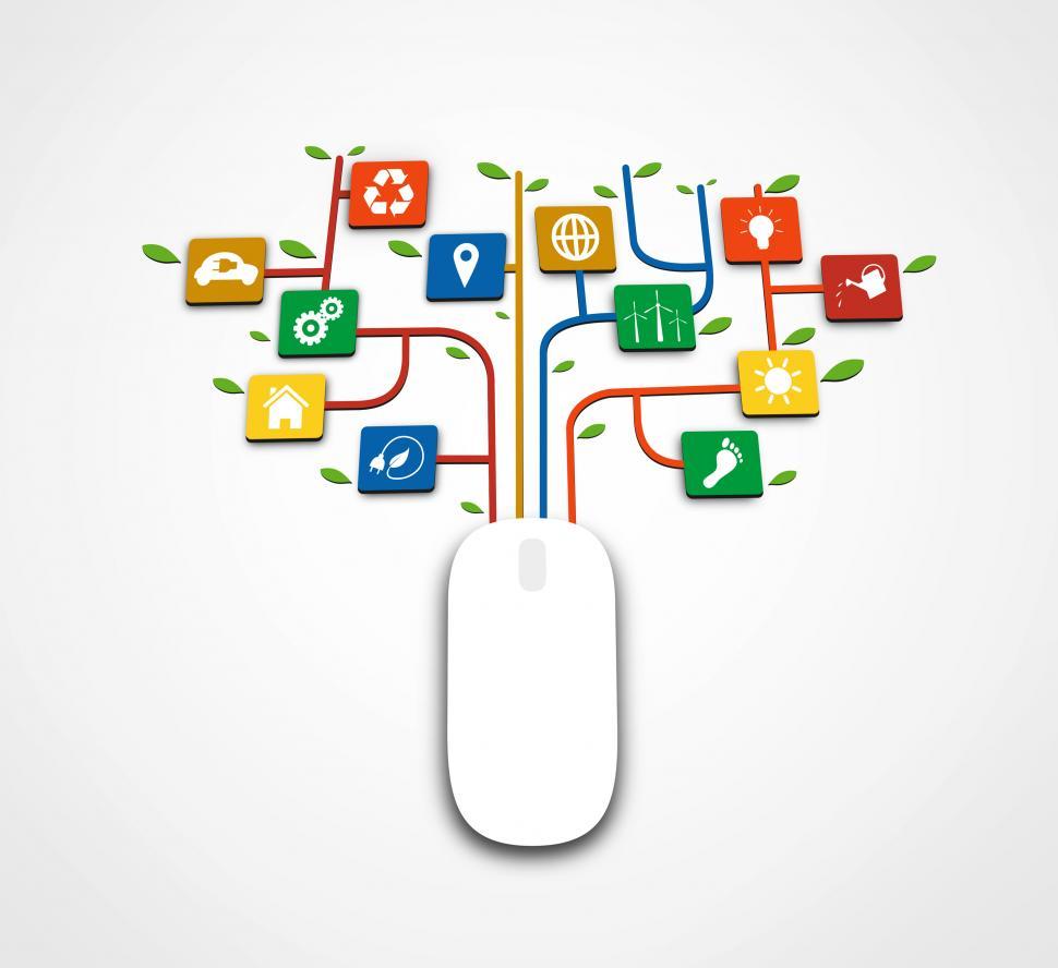 Free Image of Go Green - Green Technology at Your Fingertips 