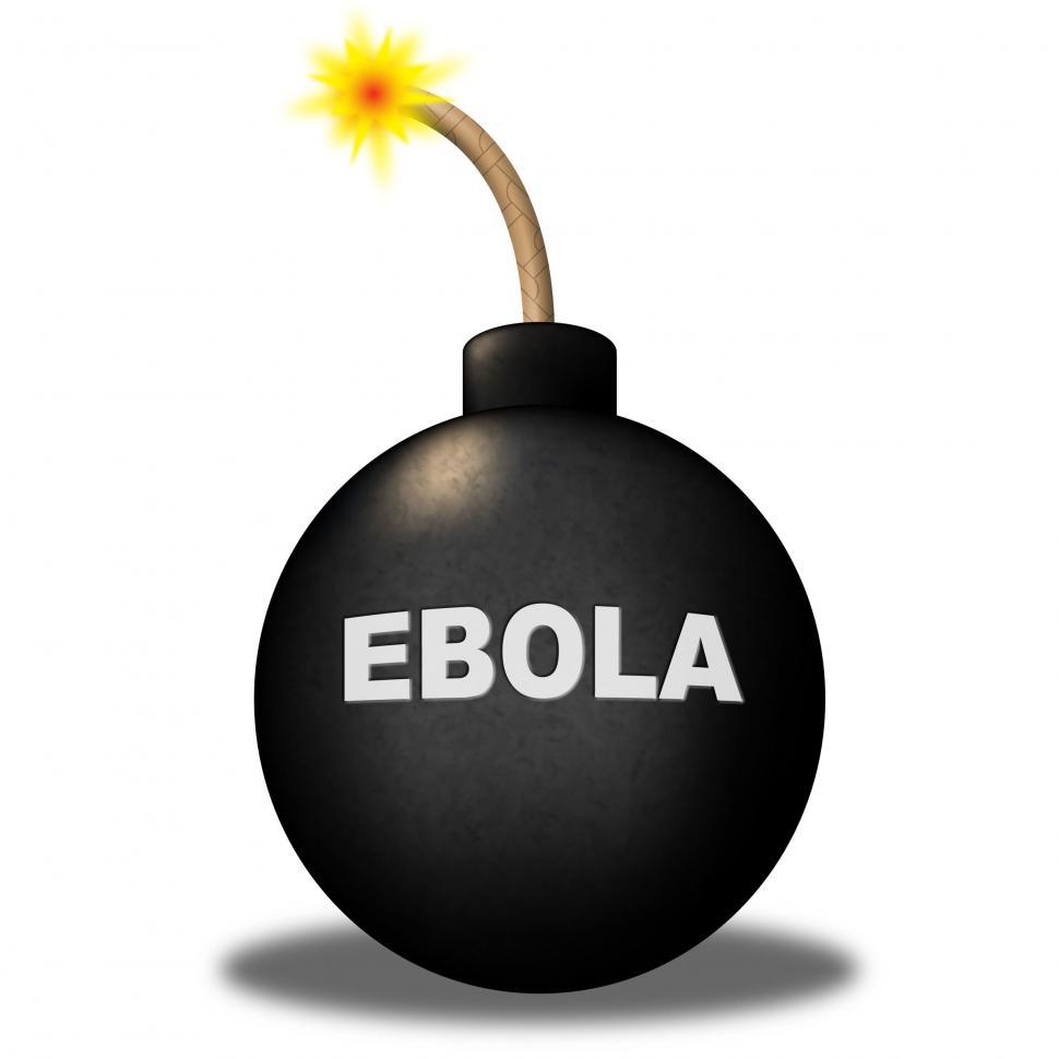 Free Image of Ebola Bomb Shows Infectious Infected And Epidemic 