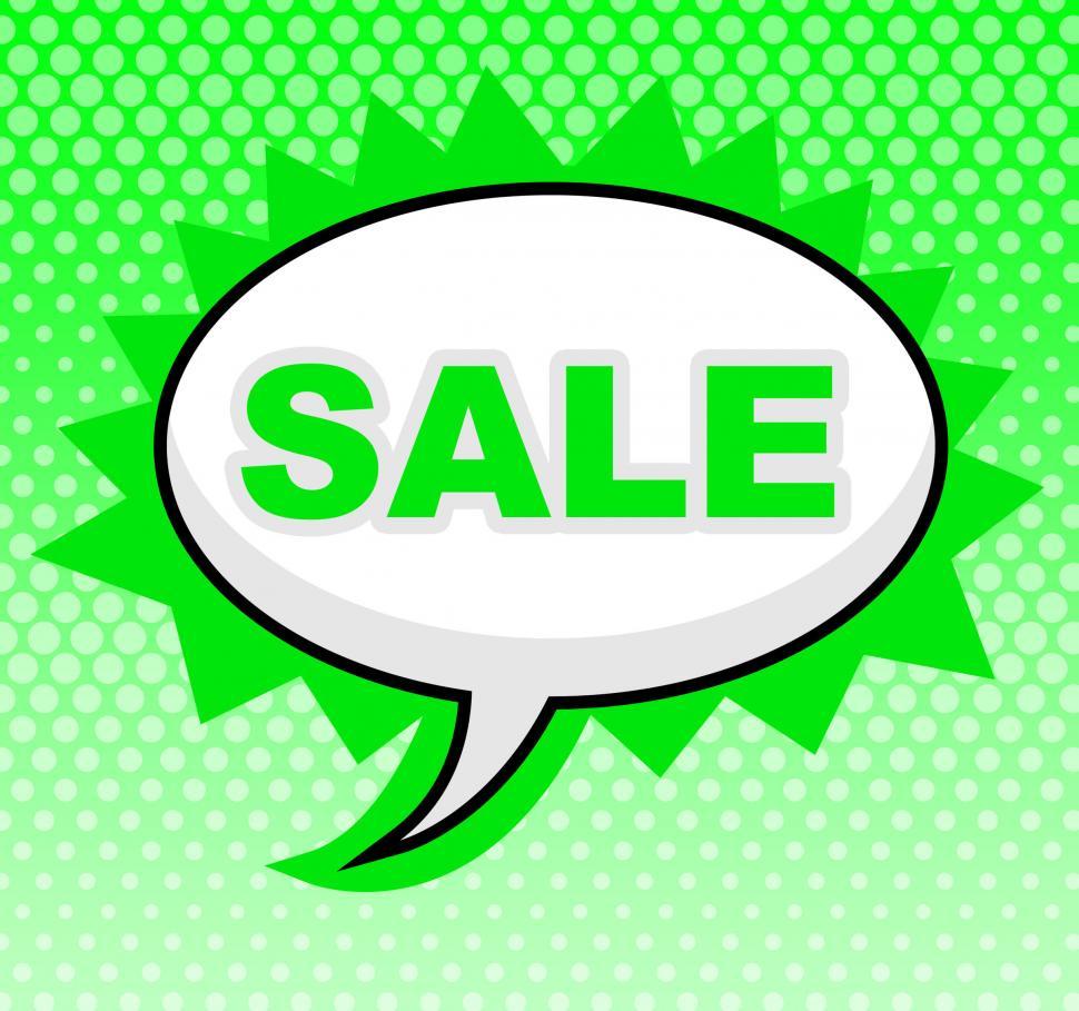 Free Image of Sale Sign Represents Savings Merchandise And Offer 