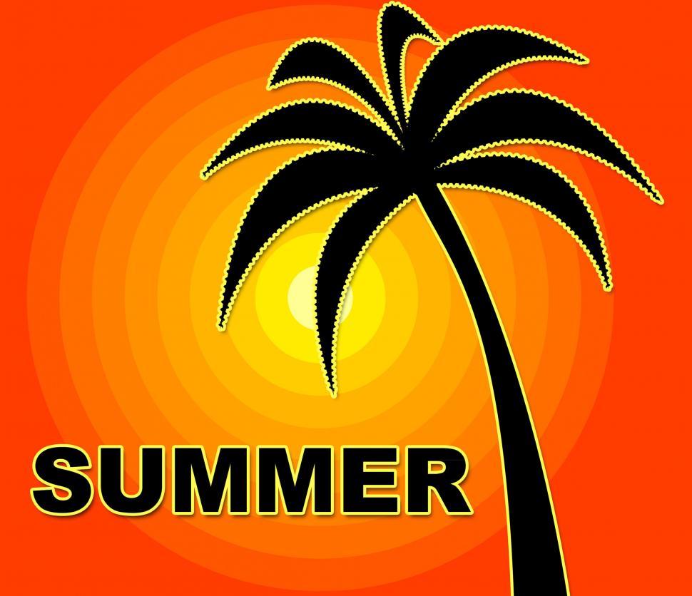 Free Image of Summer Time Indicates Season Positive And Warmth 