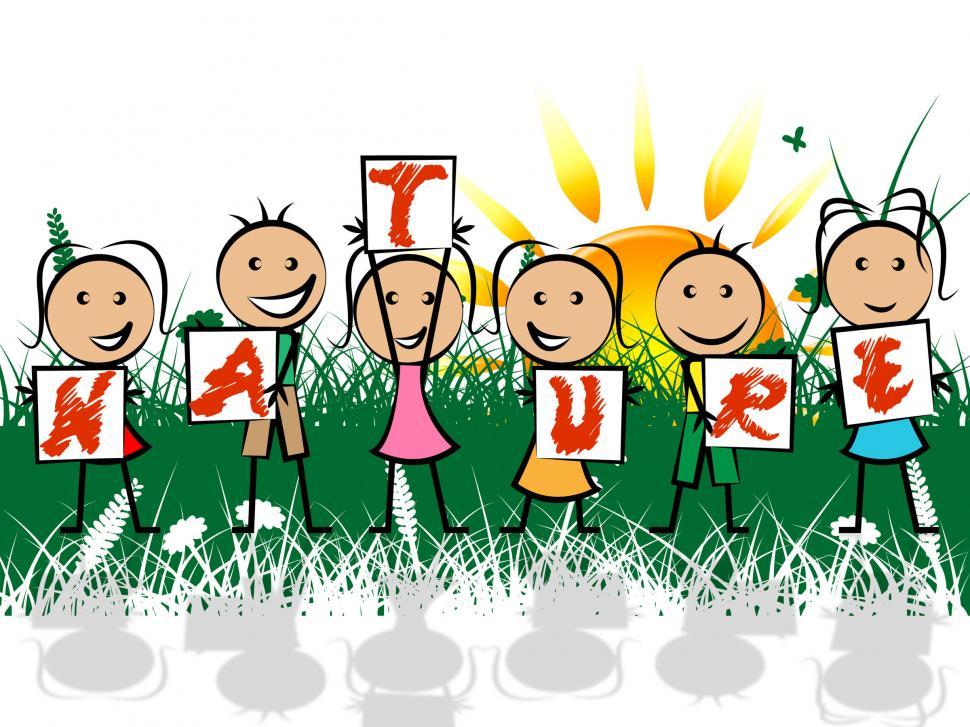 Free Image of Nature Kids Indicates Trees Child And Scenic 