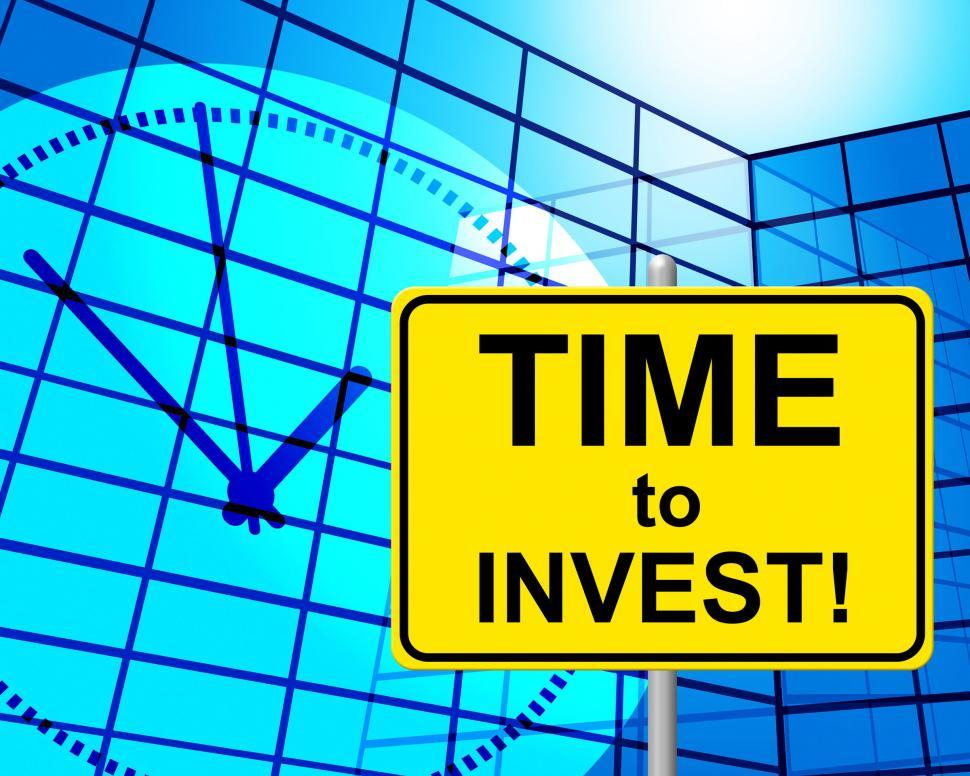 Free Image of Time To Invest Shows At The Moment And Currently 
