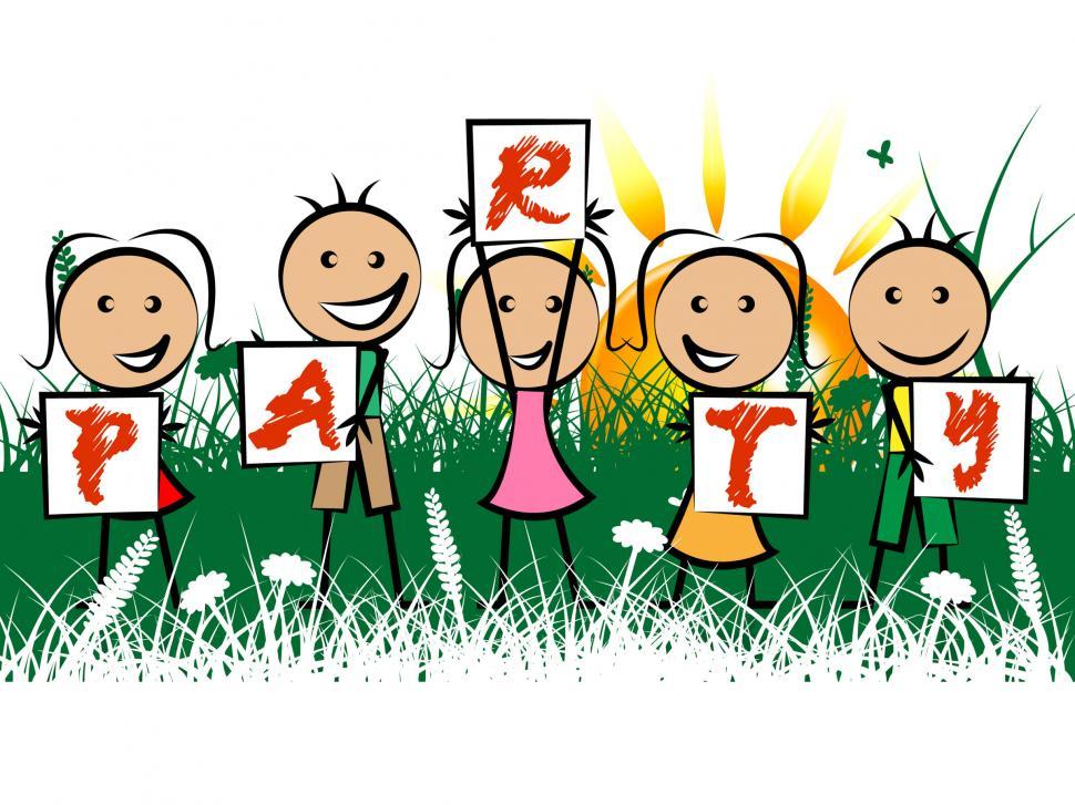 Free Image of Kids Party Represents Youngster Celebrations And Joy 