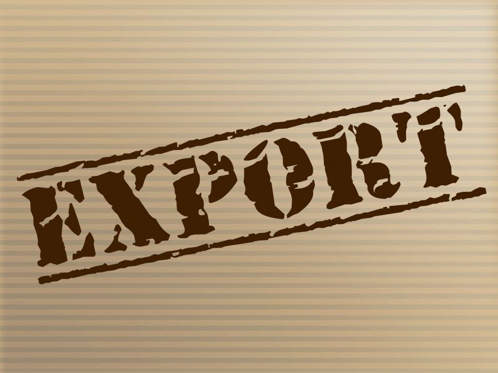 Free Image of Export Stamp Shows Trading Exporting And Business 