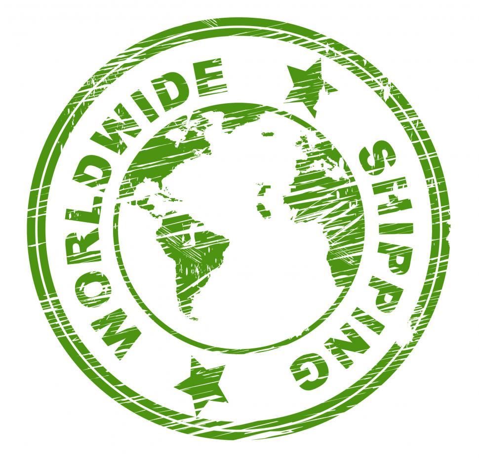 Free Image of Worldwide Shipping Represents Globalize Globally And Globalisati 