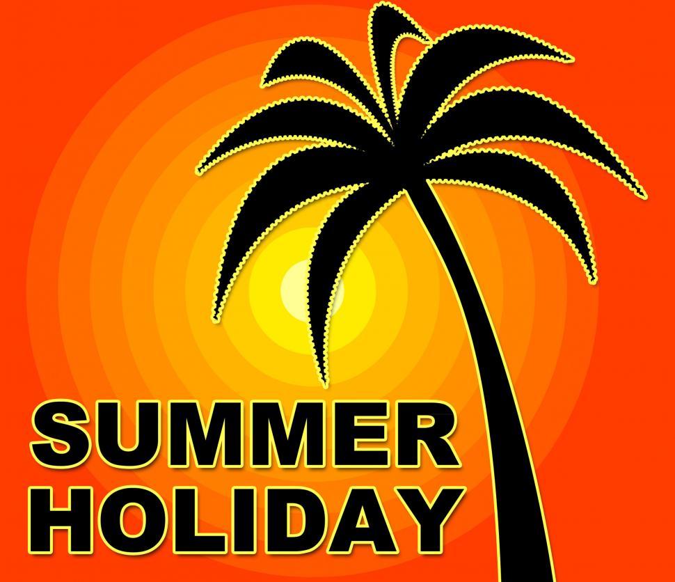 Free Image of Summer Holiday Represents Go On Leave And Heat 