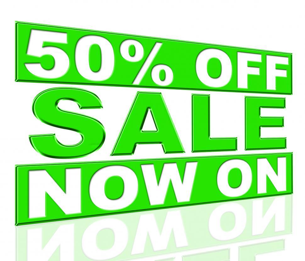 Free Image of Fifty Percent Off Shows At The Moment And Closeout 