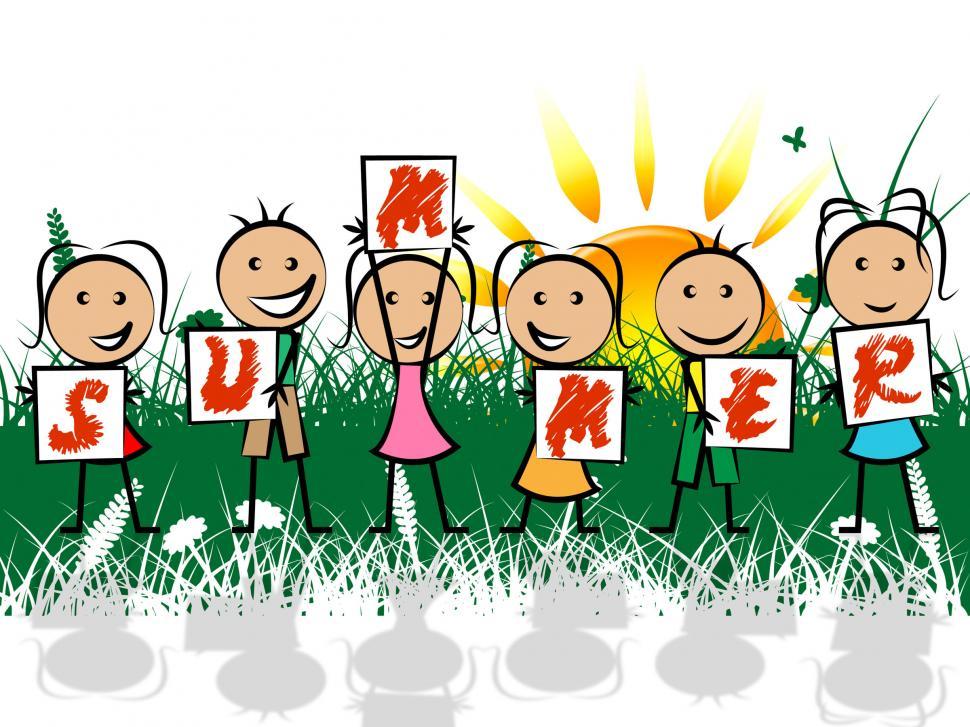 Free Image of Summer Kids Shows Childhood Toddlers And Season 