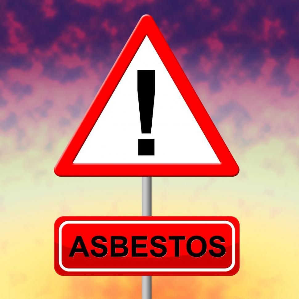 Free Image of Asbestos Alert Indicates Hazmat Warning And Danger 