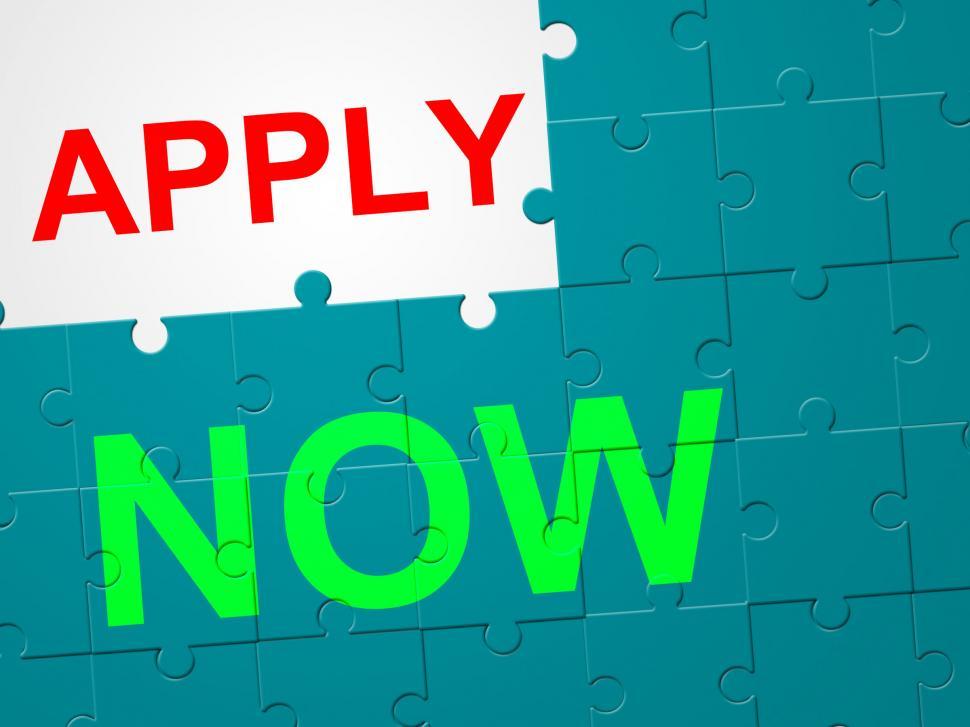 Free Image of Apply Now Shows At The Moment And Admission 