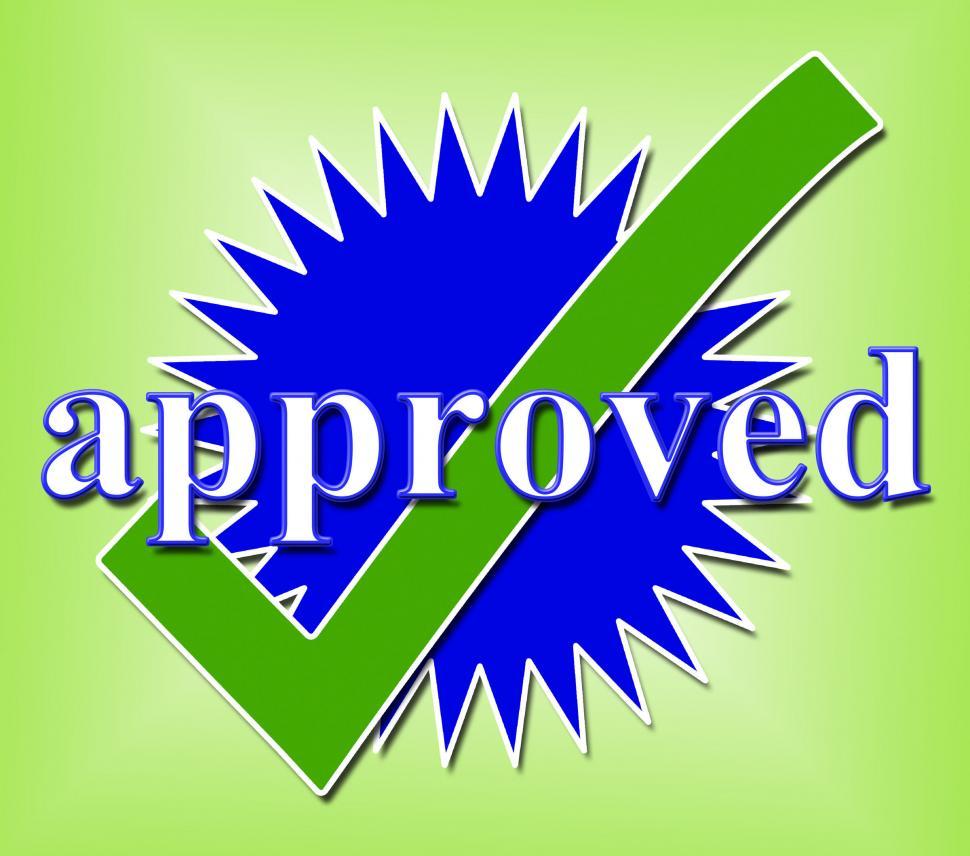 Free Image of Approved Tick Indicates Approval Checkmark And Confirmed 