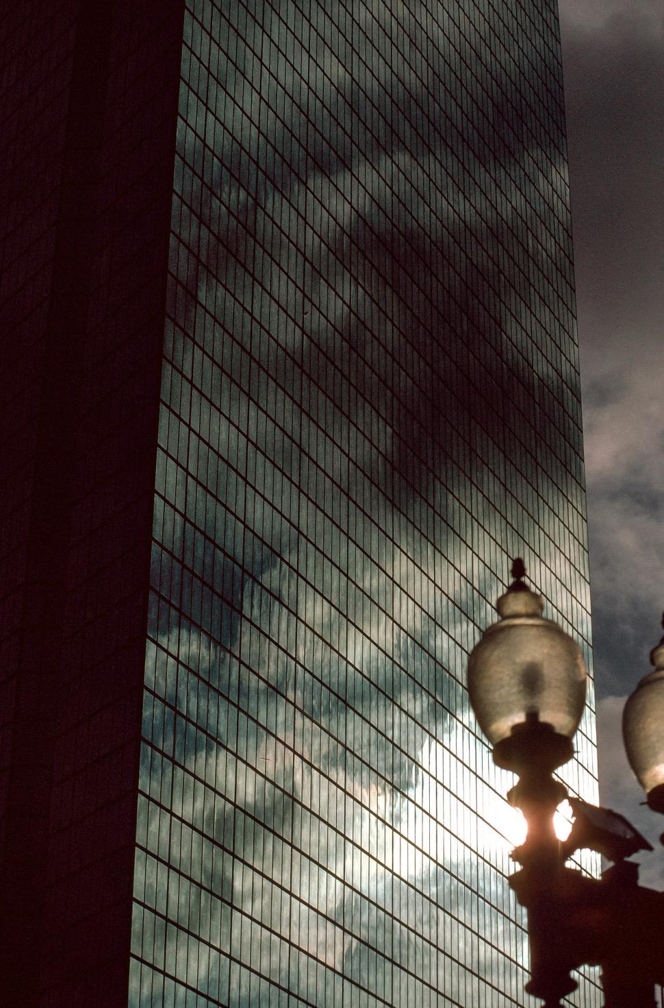 Free Image of Skyscraper glass wall 
