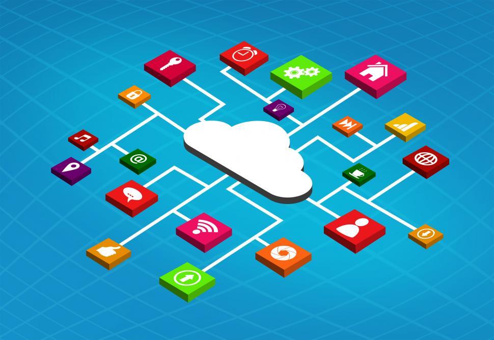 Free Image of Apps Running in the Cloud 