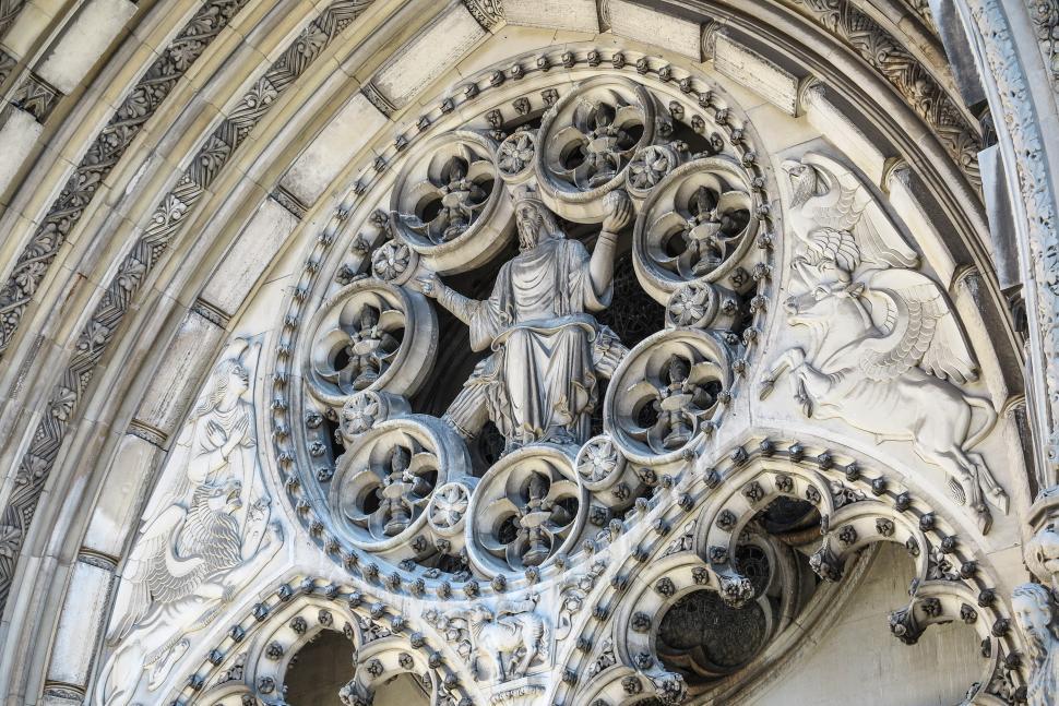 Free Image of St. John the devine details 