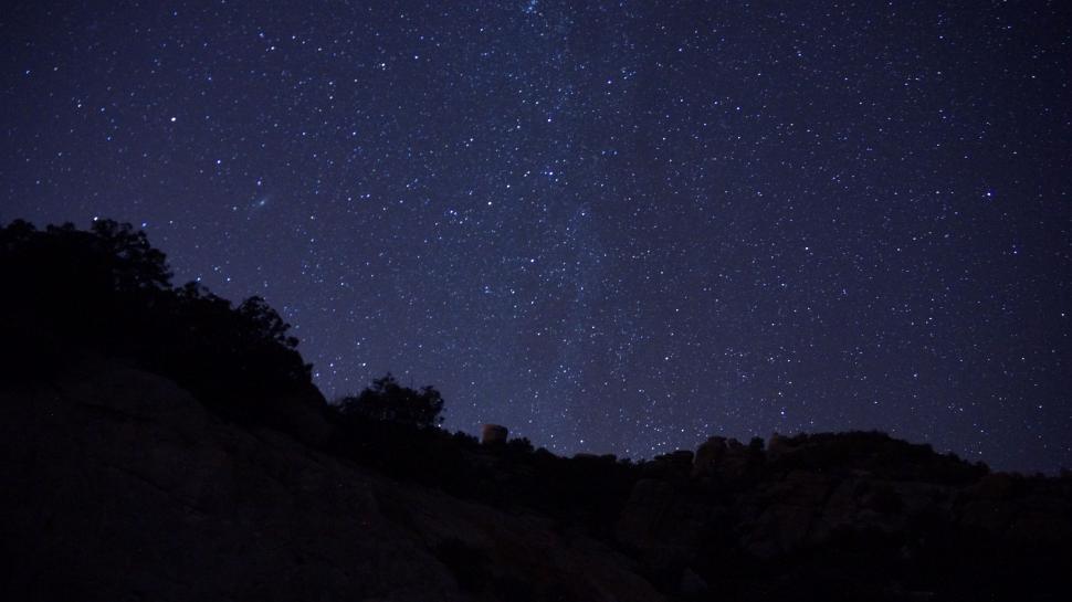 Free Image of A Starry Night  