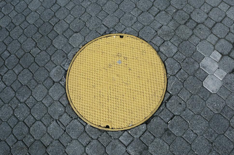 Free Image of Yellow Fire Hydrant on Roadside 