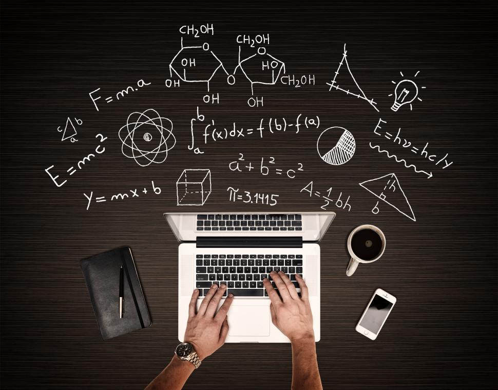 Free Image of Scientist Working on Laptop 