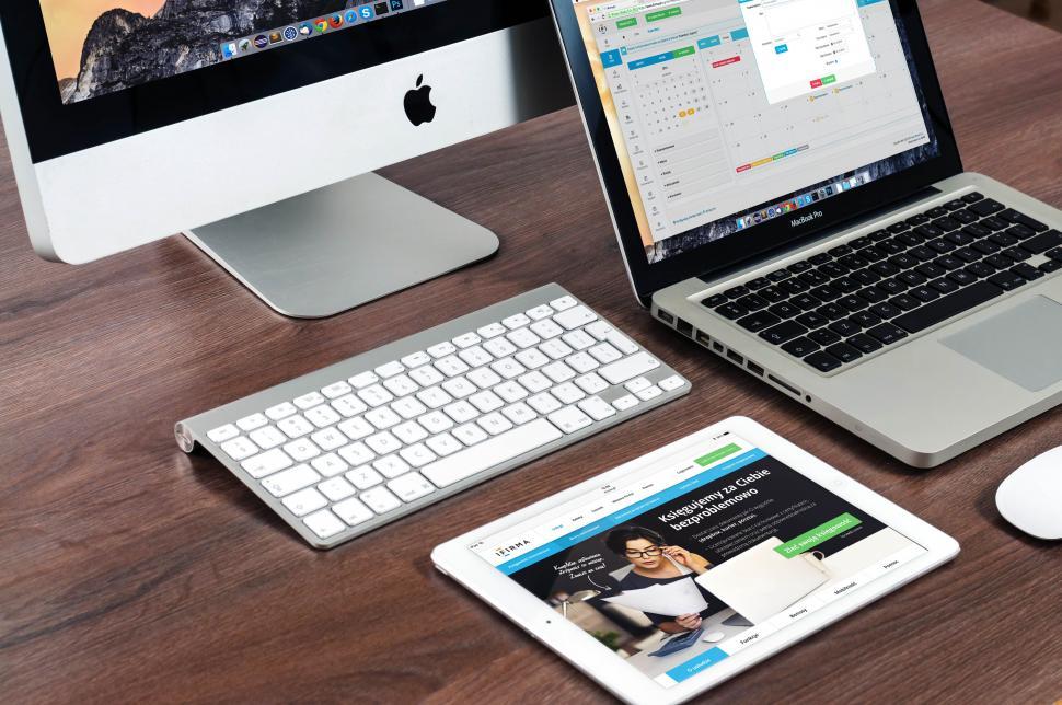 Free Image of Desktop, laptop, tablet computer 