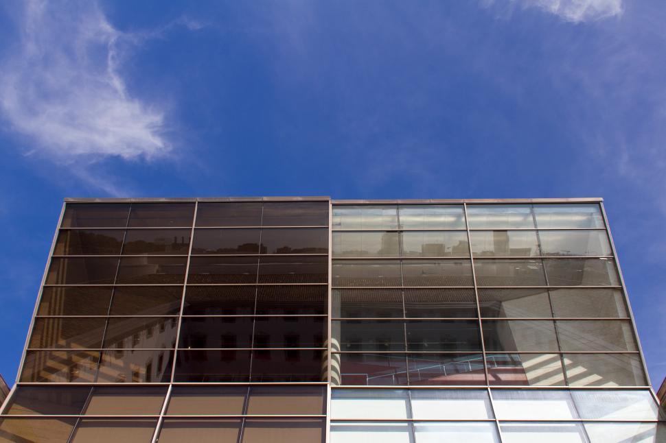 Free Image of Building Reflections 