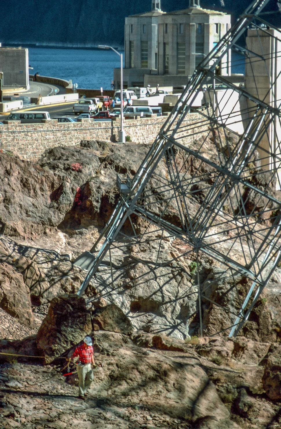 Free Image of Hoover Dam Worker 