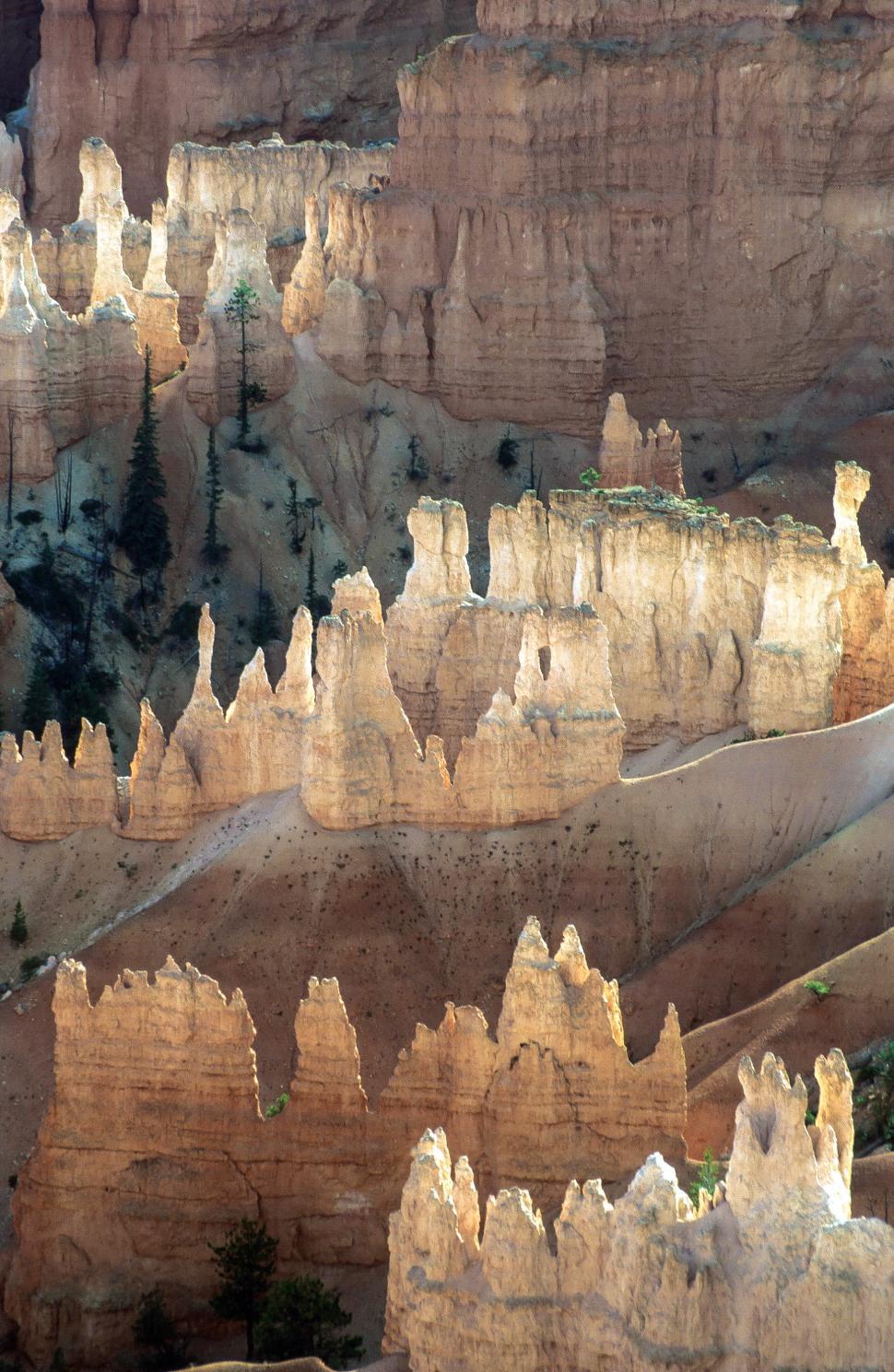 Free Image of Glowing Hoodoos 