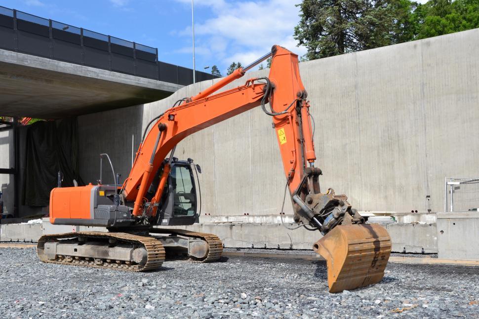 Free Image of Crawler excavator  