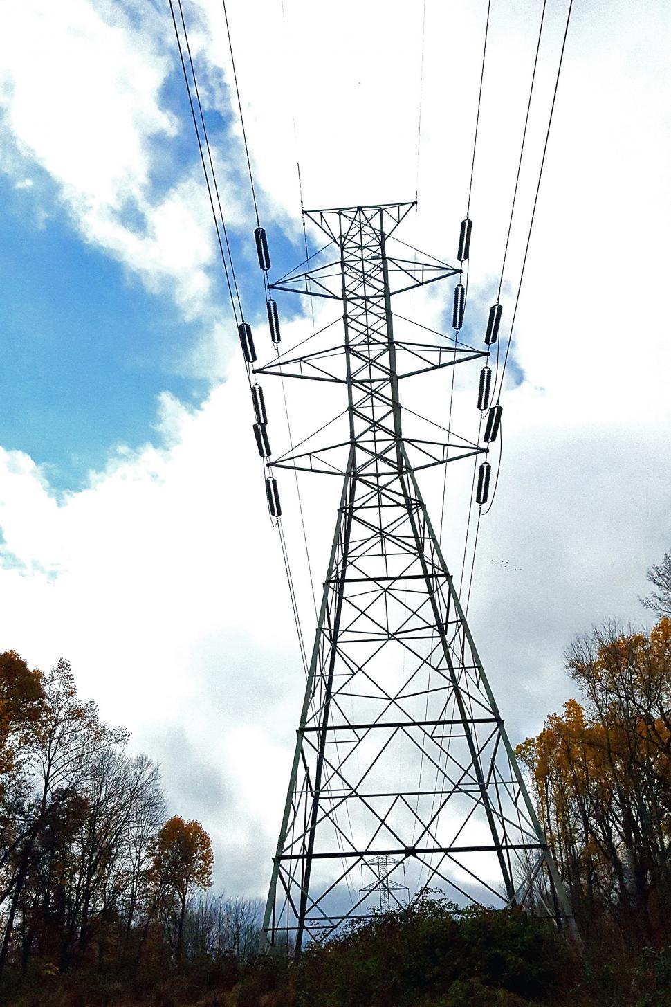 Free Image of Power Lines 