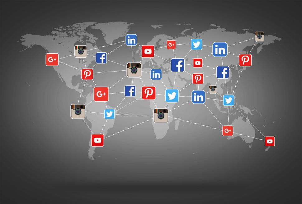 Free Image of Network of Social Media Networks - Concept 