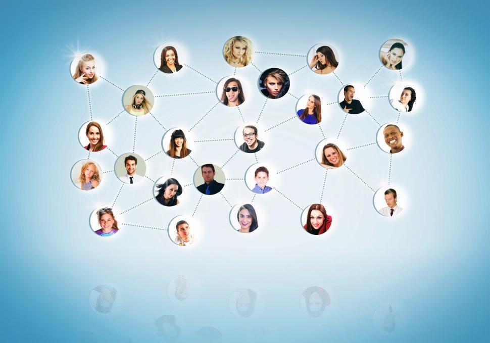 Free Image of A Network of People - Networking Concept 