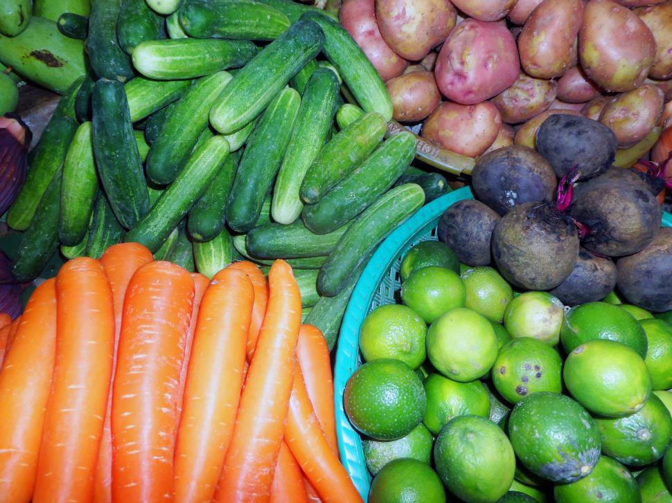 Free Image of Fruit and veg 