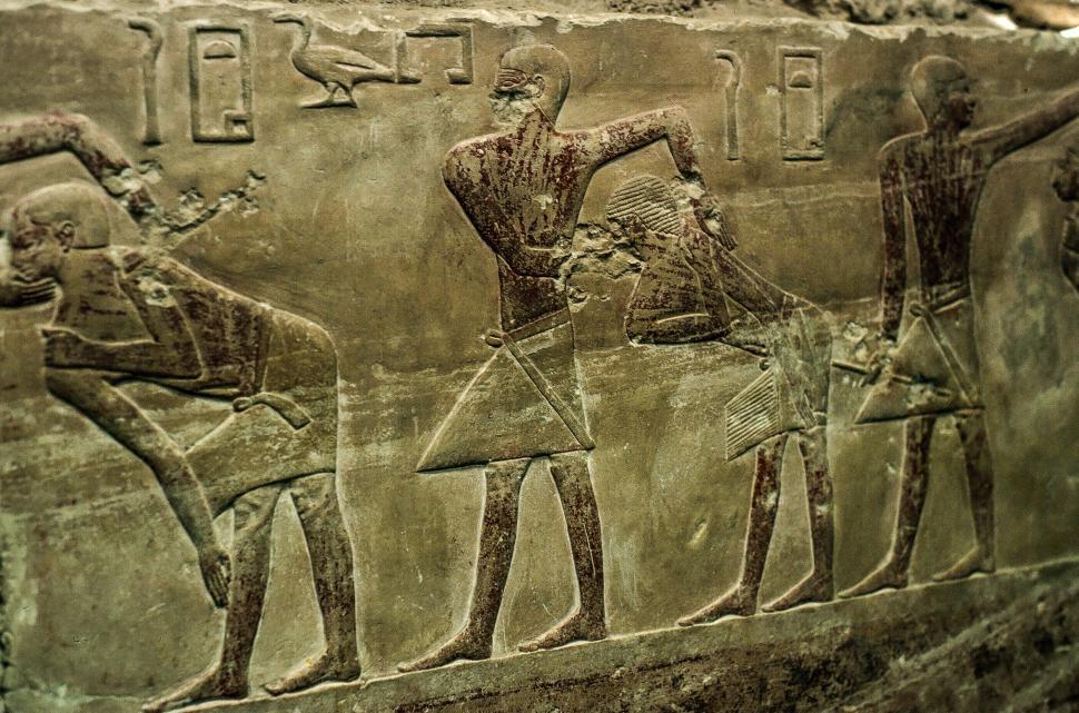 Free Image of Reliefs in Tomb 