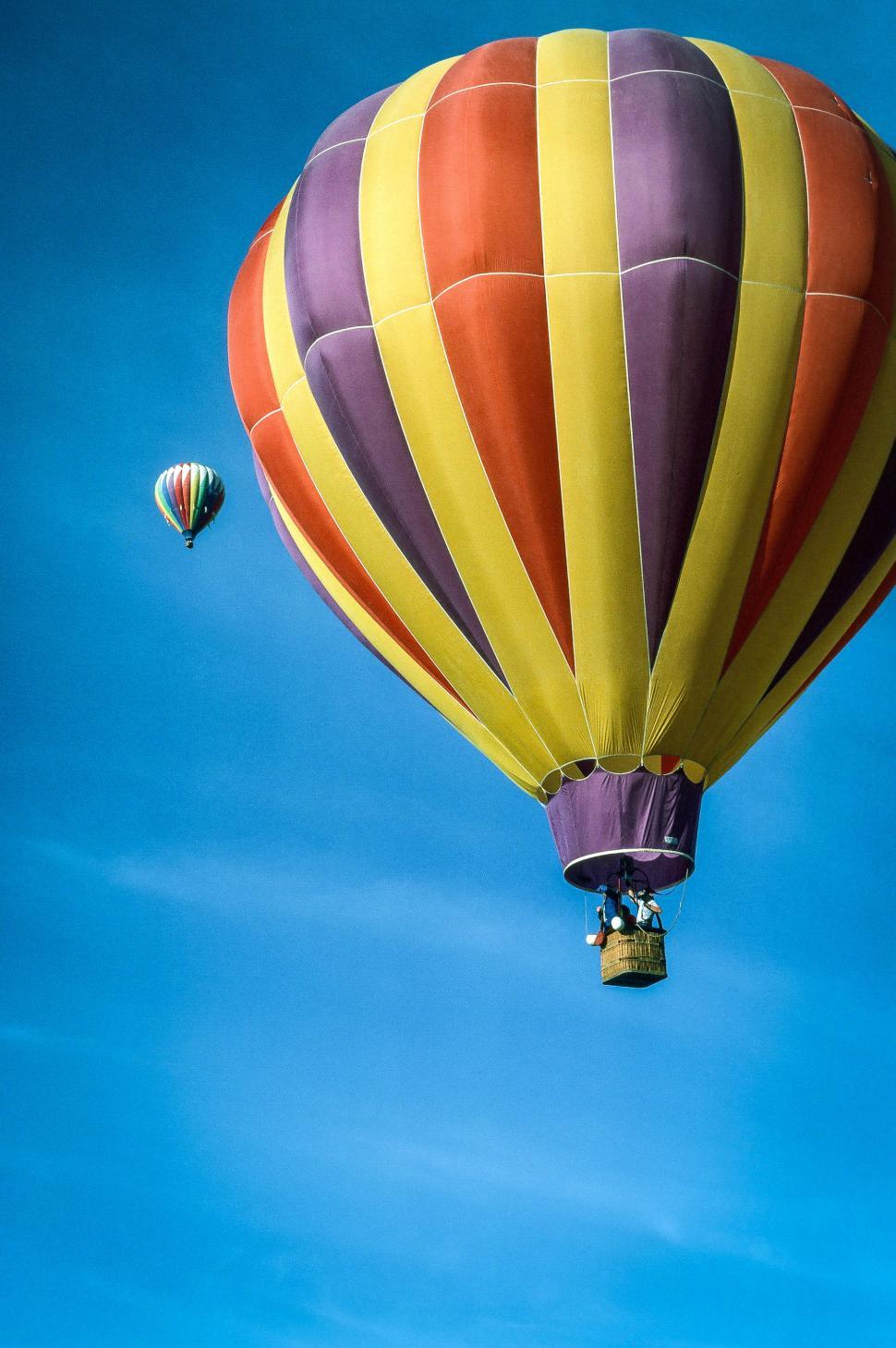 Free Image of Hot-air balloons 