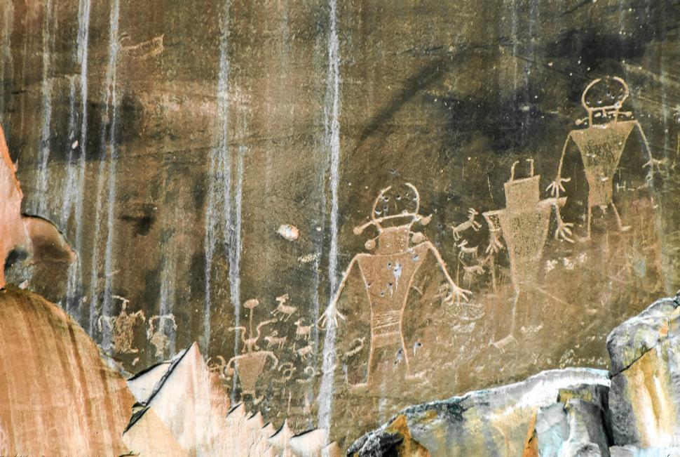 Free Image of Petroglyphs 