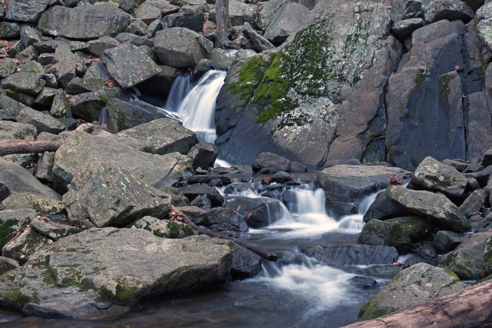 Free Image of Waterfall at Hacklebarney State Park New Jersey 