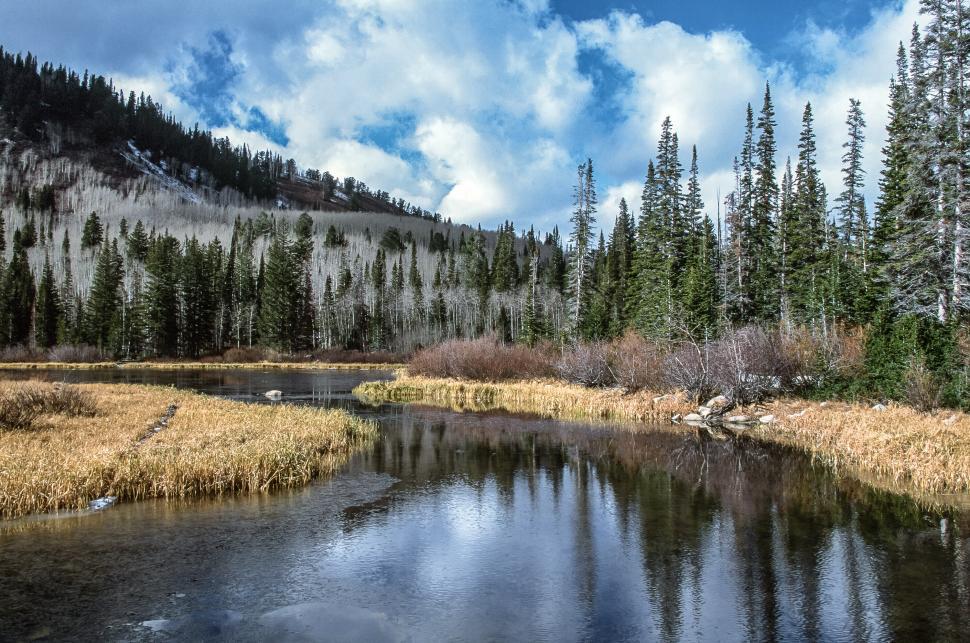 Free Image of Lake and river 