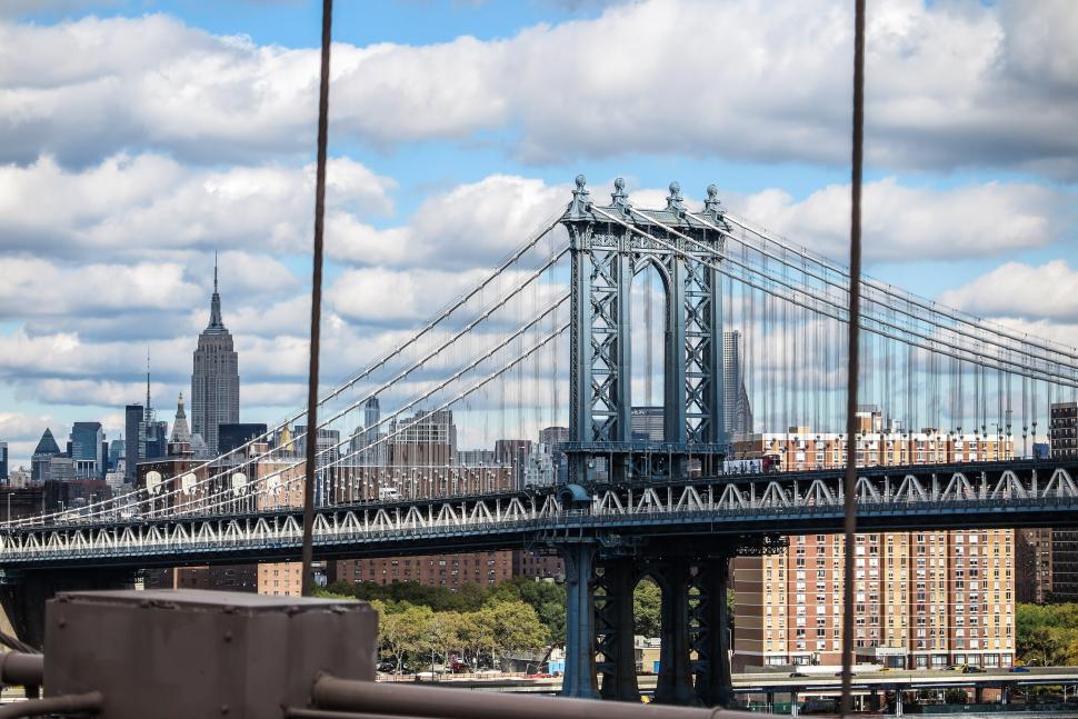 Free Image of The Manhattan Bridge 